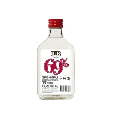 Degvīns LB Vodka 69% 0,2l