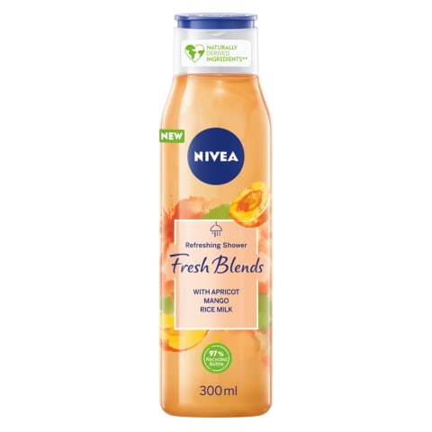 Dušo želė NIVEA su abrikosų ekstraktu, 300ml