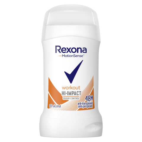 Dezodorants Rexona Workout Stick siev. 40ml
