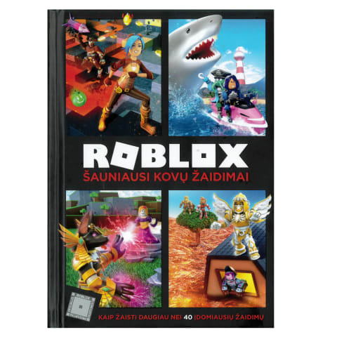 Knyga ROBLOX. ŠAUNIAUSI KOVŲ ŽAIDIMAI