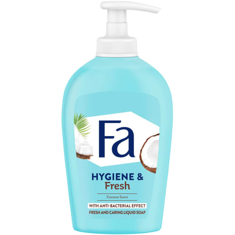 Šķidrās z. Fa Coconut with Antib. Eff. 250ml