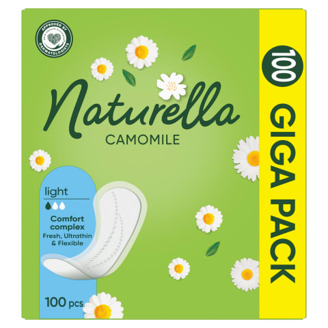 Pesukaitse Naturella Light 100tk