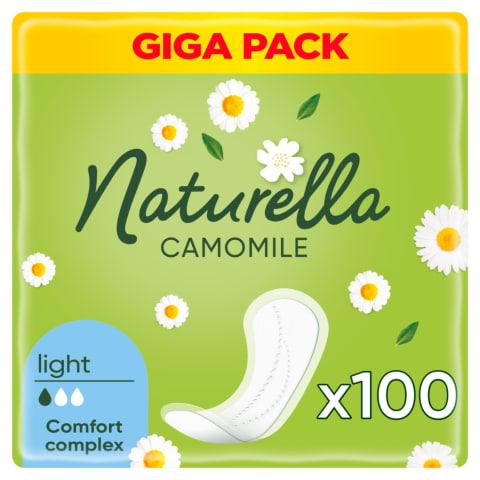 Ikdienas ieliktn. NATURELLA LIGHT 100gab