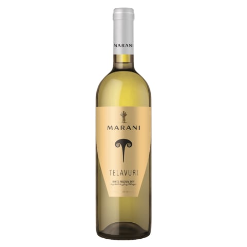 Geograafilise tähisega vein Marani Telavuri White Medium Dry 12%vol 0,75l