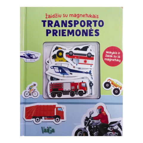 Knyga ŽAIDŽIU SU MAGNETUKAIS
