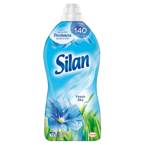 Silan Fresh Sky veļas mīkst. 1,8L 72MR
