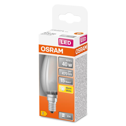 lamp Osram clb40 4w/827 e14