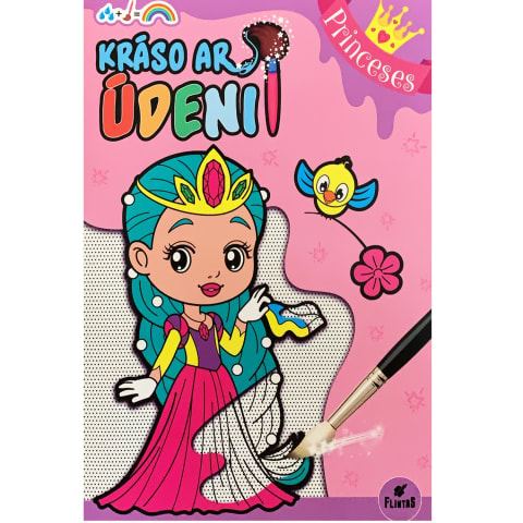 Grāmata Krāso ar ūdeni. Princeses