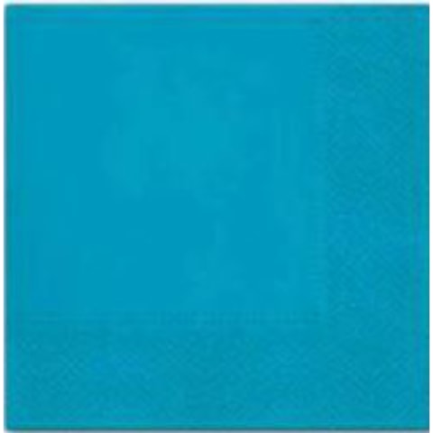 Salvetes 33X33CM UNICOLOR TURQUOISE