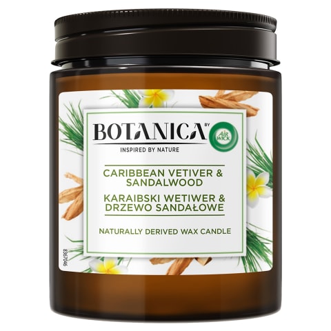 Svece Botanica Vetiver & Sandalwood