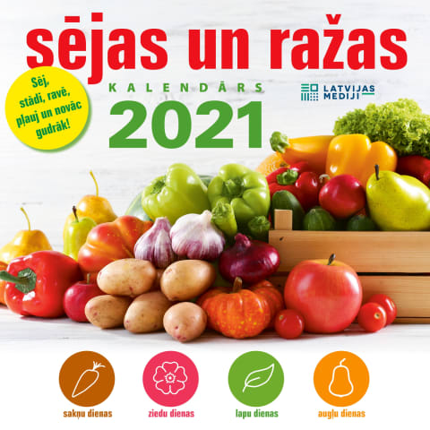 Kalendārs A3 Sējas un Ražas LM