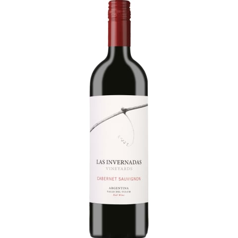 R.saus. vynas LAS INVERNADAS CAB.SAUV., 0,75l