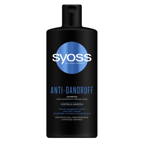 Šampūns Syoss Anti Dandruff 440ml