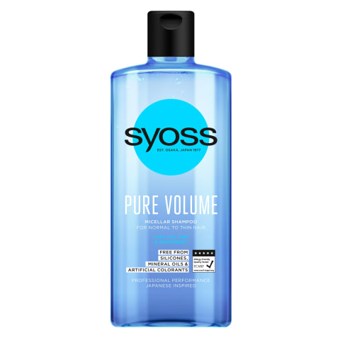 Šampūns Syoss Pure Volume 440ml