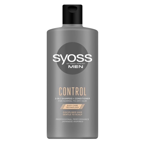 Šampūnas SYOSS MEN Control 440ml