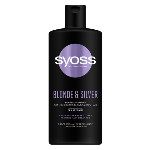 Šampūnas SYOSS Blonde & Silver 440ml