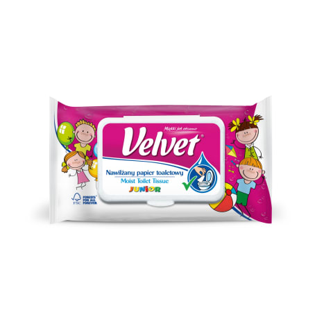 Niiske tualettpaber Velvet Junior 42tk