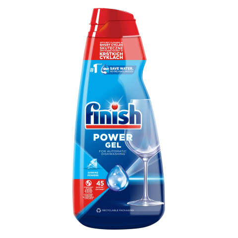 Žel.tr.maš. Finish Max Power Gel,900ml