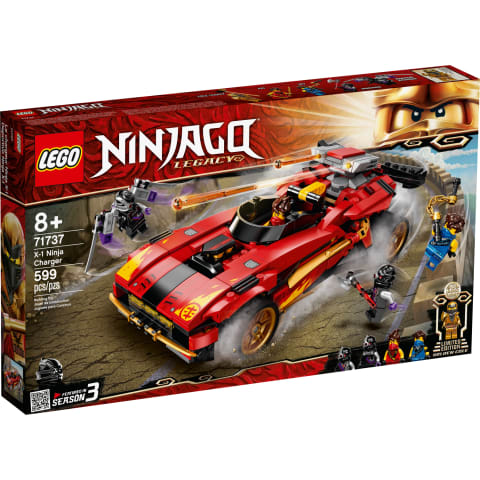 Konstr.X–1 nindzjas lādētājs LEGO