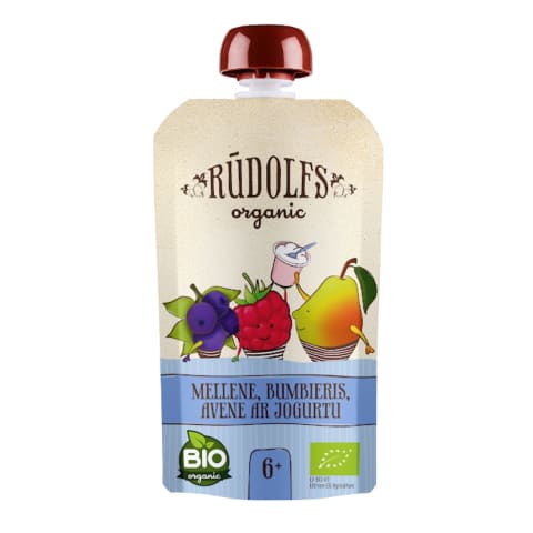 Biez. Rūdolfs Bio Mel.Bum.Av.Jogurt,110g