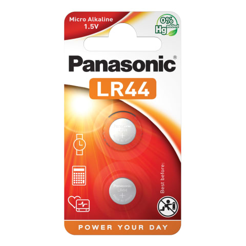 Baterijas Panasonic LR44L/2BB