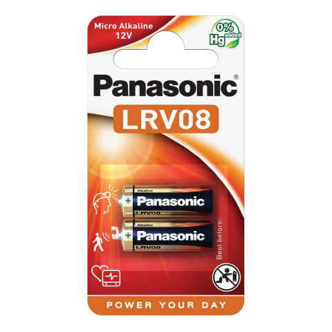 Baterijas Panasonic LRV08/2B