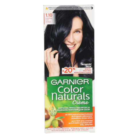 Püsivärv Color Naturals 1.10 Jet black, GARNIER, 1 tk