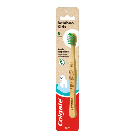 Zobu birste Colgate Bamboo Kids Soft