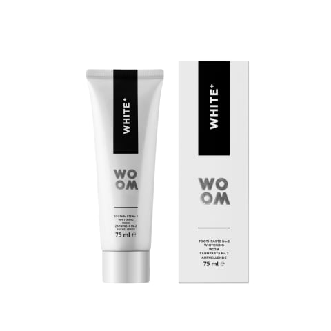 Zobu pasta WOOM WHITE+,75ml