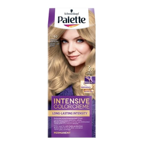 Plaukų dažai PALETTE ICC 9-40 natūraliai švie