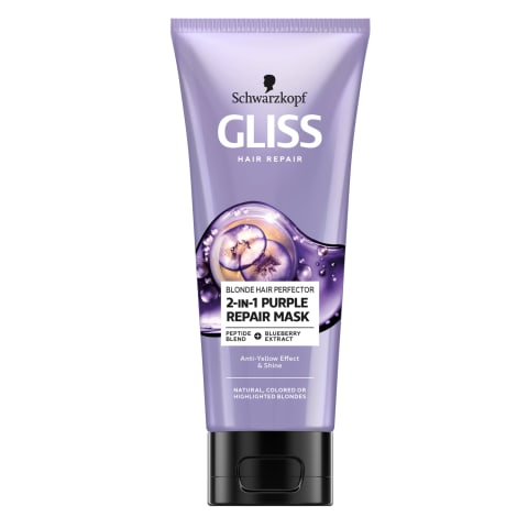 Plaukų balzamas, kaukė GLISS 2IN1, 200 ml