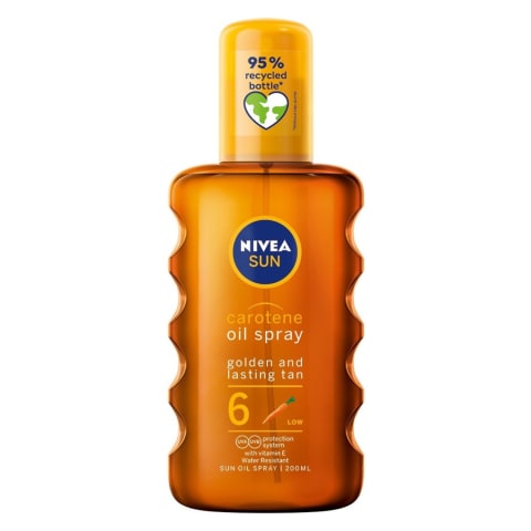 Aliejinis purškalas nuo saulės NIVEA SUN,SPF6