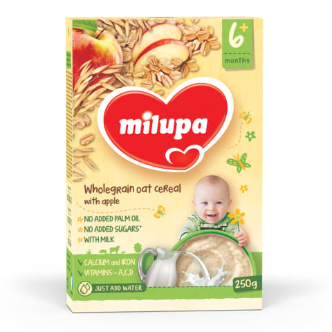 Puder Milupa täistera kaer-õun 6k 250g