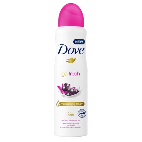 Dezodorants Dove Acai Berry Spray, siev.150ml