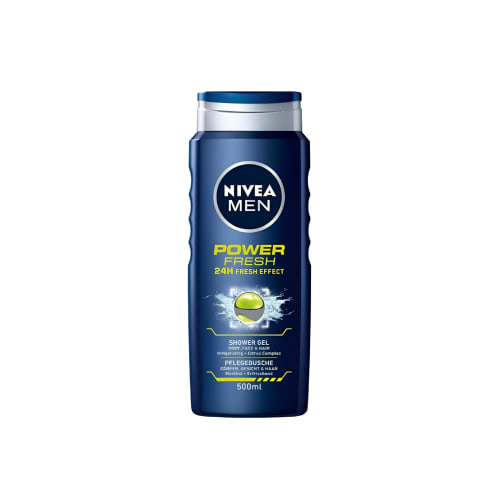 Dušigeel Nivea Men Power Fresh 500ml