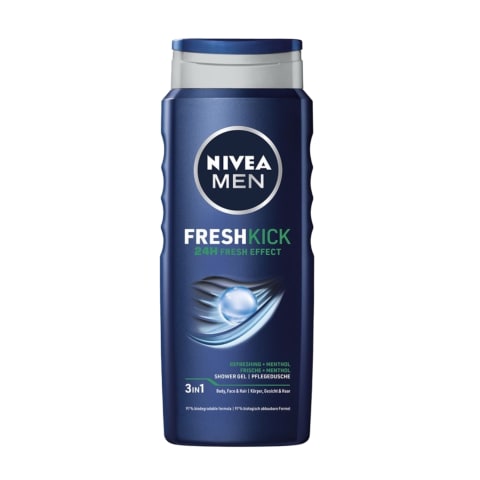 Dušas želeja Nivea Men Fresh Kick vīr. 500ml