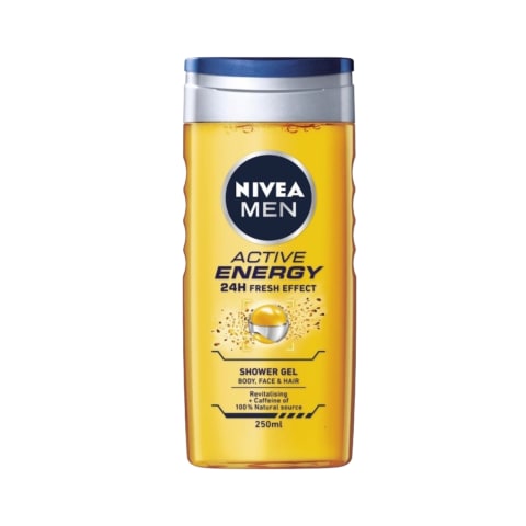 Dušas želeja Nivea Men Active En. vīr. 250ml