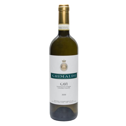 Balt. saus. vynas GRIMALDI GAVI, 12,5%, 0,75l
