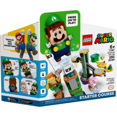 Konstr.Lego Piedzīvojumi ar Luigis 71387