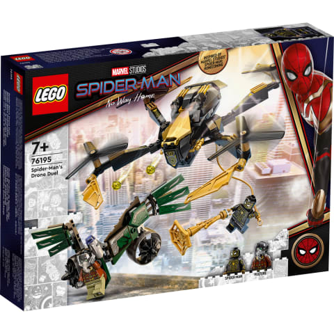 Konstr.Lego Zirnekļcilvēka kauja 76195
