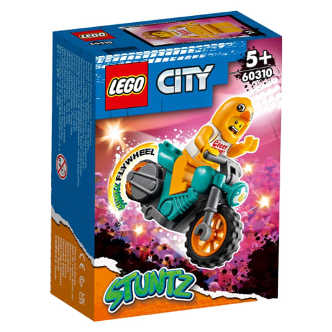 Konstr.Cāļa triku motocikls 60310 LEGO