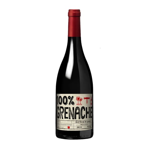 Kaitstud geograafilise tähisega vein Detective Grenache Noir 15%vol 0,75l