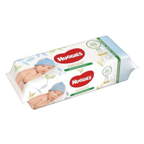 Niiskedsalvrätikud Huggies Baby Bio 56tk