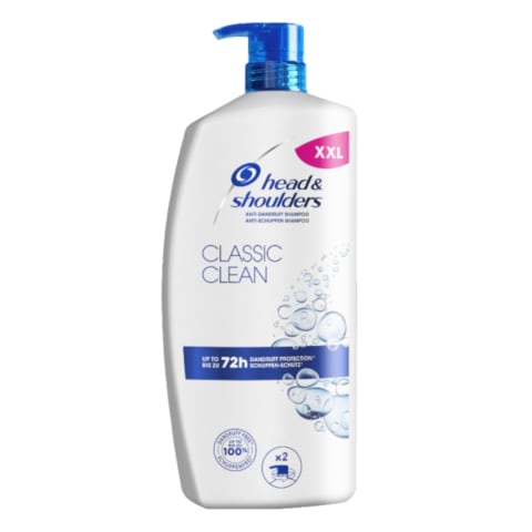 Šampūns H&S Classic Clean 900ml