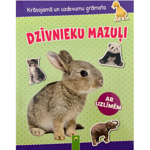 Gr.Dzīvnieku mazuļi ar uzlīmēm