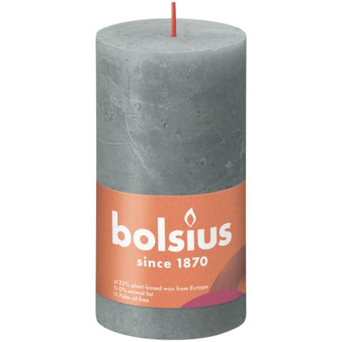 Svece Bolsius 130/68mm Eucalyptus Green