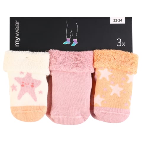 Kūdikių kojinės MYWEAR, 3 poros, 22 - 24