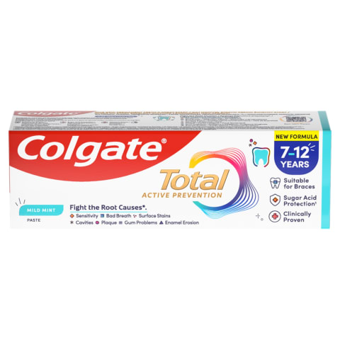 Hambapasta Colgate total junior 50ml 7-12y
