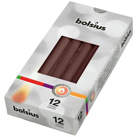 Galda svece 250/24 mm Maroon