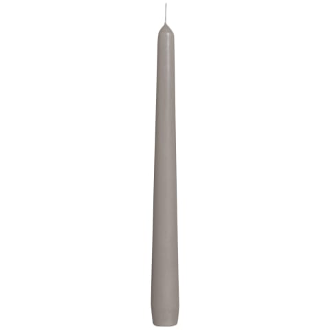 Galda svece 250/24 mm Warm grey